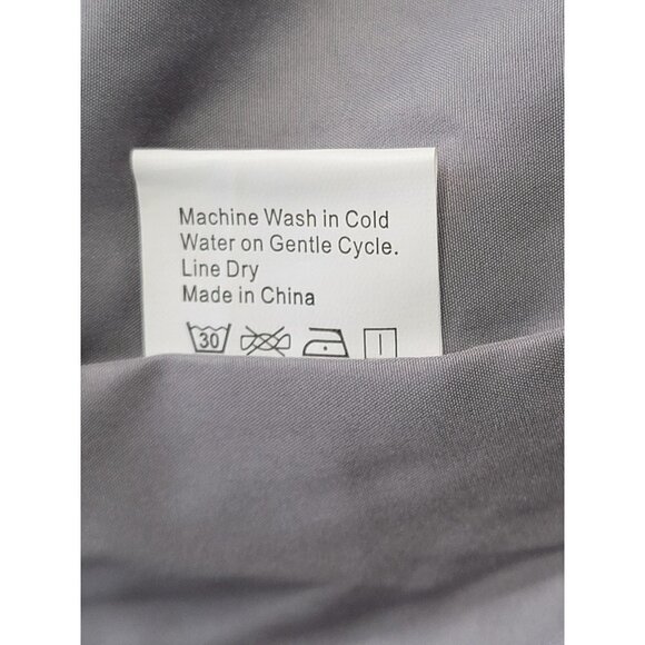 Miaododo Pet Outerwear 2XL Blue Gray Hooded Cotton Insulated Windproof Coat - Picture 3 of 11